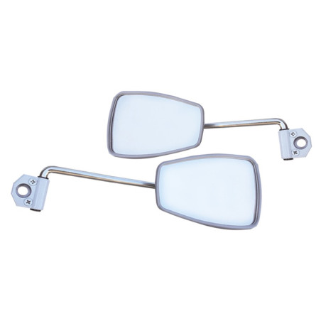 KIT RÉTROVISEURS 2CV QUALITÉ SUPÉRIEURE EN INOX