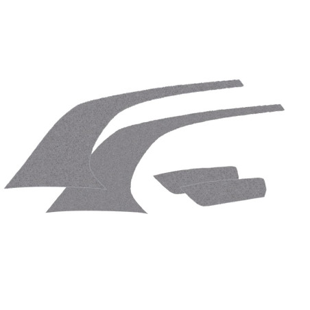 KIT FEUTRINES AVANT ET ARRIÈRE SANS CUSTODE COMPLÈTE DYANE