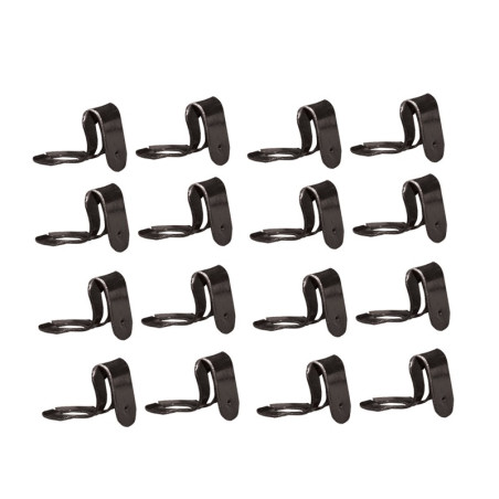 LOT DE 18 AGRAFES POUR PANNEAUX DE PORTES 2CV PETIT MODÈLE