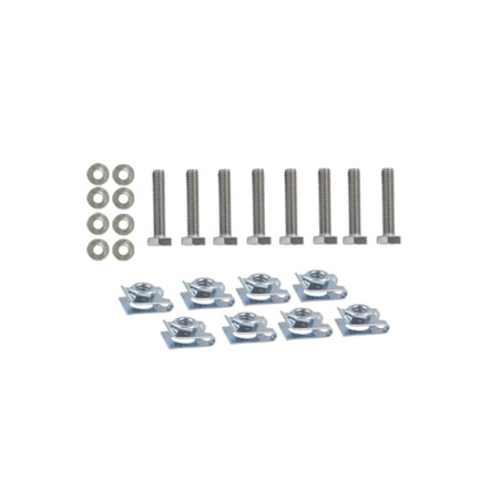 Agrafes et vis de fixation de la tôle x8 2cv mehari dyane ami