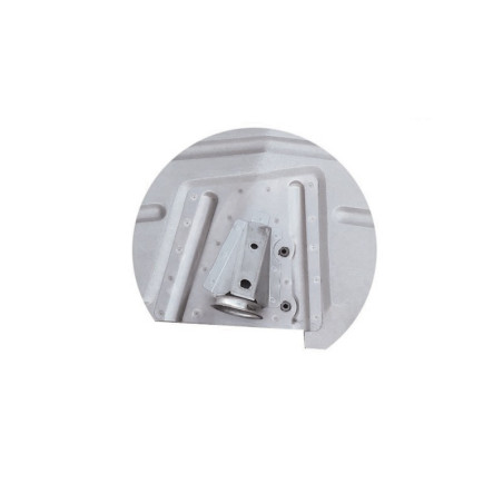 INTÉRIEUR D'AILE ARRIÈRE GAUCHE POUR DYANE 6 AVEC SUPPORT DE BUTÉE