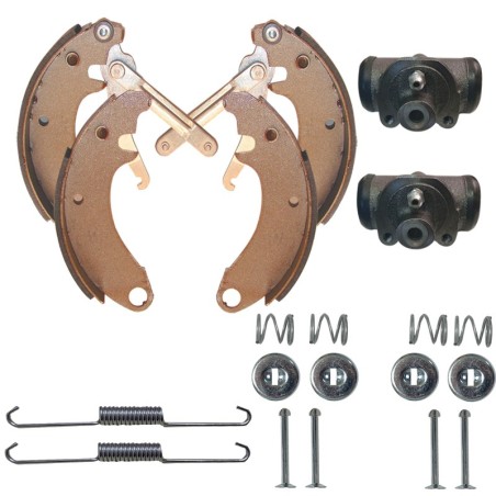 KIT DE FREINS AVANT COMPLET MODÈLE TAMBOUR Ø 220 MM LOOCKHEED Ø 9 MM