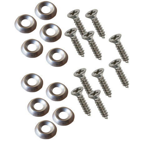 CUVETTE INOX TAB DE BORD 2CV LOT DE 10