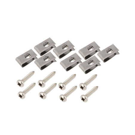 AGRAFES+VIS X8 fixation carter ventilateur