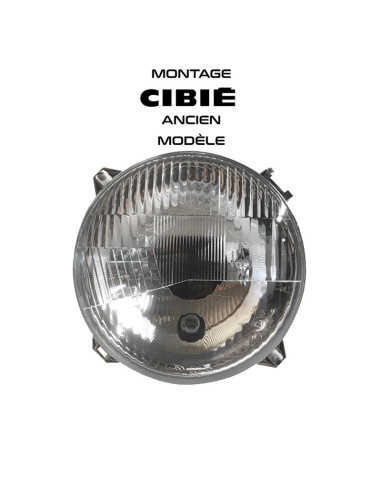 OPTIQUE DE PHARE MONTAGE CIBIE ANCIEN MODELE...