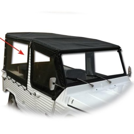 Bâche latérale D-3 sangles. Après le 07/1982 mehari mehari 4x4