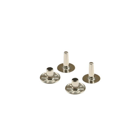 LOT DE 4 RIVETS TUBULAIRE POUR BAVETTE AVANT 2CV