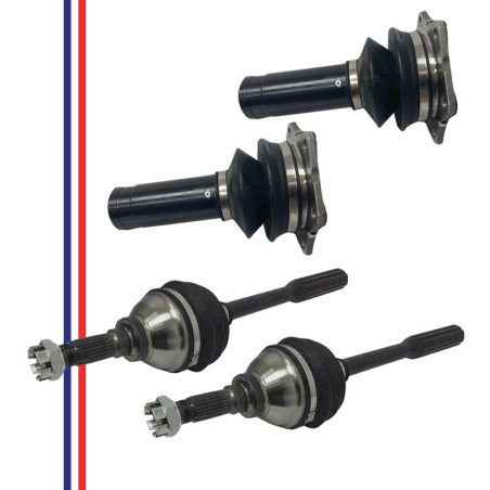 KIT COMPLET CARDANS ( COTE BOITE DE VITESSE + COTE ROUE) HIGH QUALITY