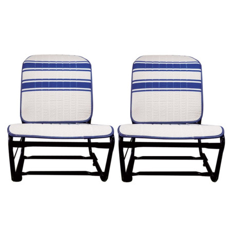 LOT DE 2 GARNITURES DE SIEGES AVANT SYMETRIQUE FRANCE 3