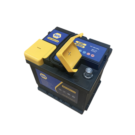 BATTERIE 12 VOLTS 55 AH.440EN.AVEC ACIDE POUR VENTE AU COMPTOIR