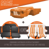 KIT CARROSSERIE COMPLETE ORANGE AM RENFORCEE