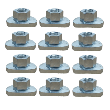 LOT DE 12 ÉCROUS DE ROUE COURT