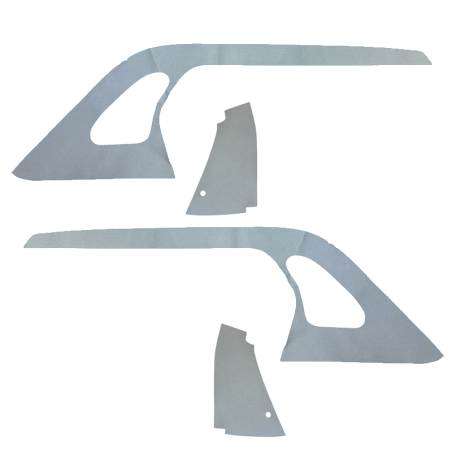 KIT FEUTRINES AVANT ET ARRIERE AVEC CUSTODE COMPLETE DYANE