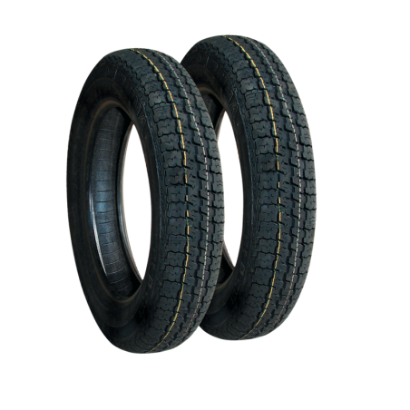 LOT DE 2 PNEUS 135 80 R 15