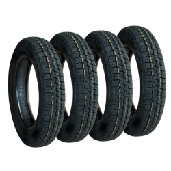 LOT DE 4 PNEUS TUBELESS 135...