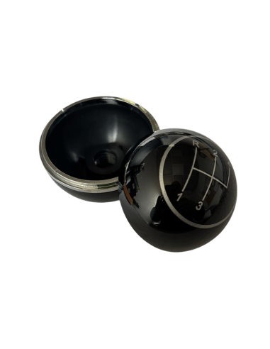 POMMEAU NOIR AVEC PASSAGE DE VITESSE ET ANNEAU...