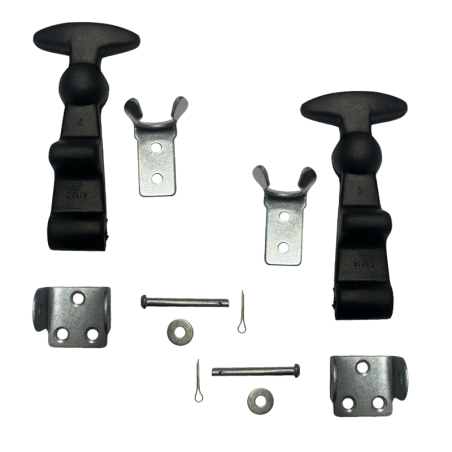 PAIRE ATTACHES CAPOT TYPE MARINE