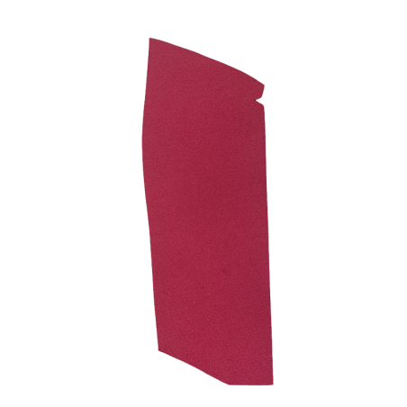 KIT  DE 4 FEUTRINES BORDEAUX AVANT ET ARRIERE COMPLETE 2CV6