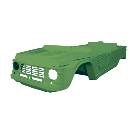 CARROSSERIE COMPLETE NM  MEHARI BLANCHE  (20 PIECES)  3.5MMTI UV ABS