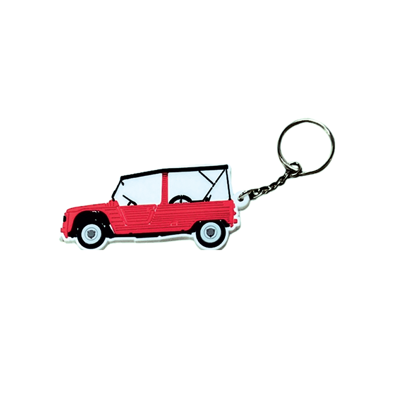 PORTE CLE MEHARI ROUGE