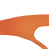 KIT DE 4 FEUTRINES ORANGE POUR HABILLAGE INTÉRIEUR (LATERALES ET PASSAGE DE ROUE ARRIERE) POUR 2CV AVEC VITRE DE CUS