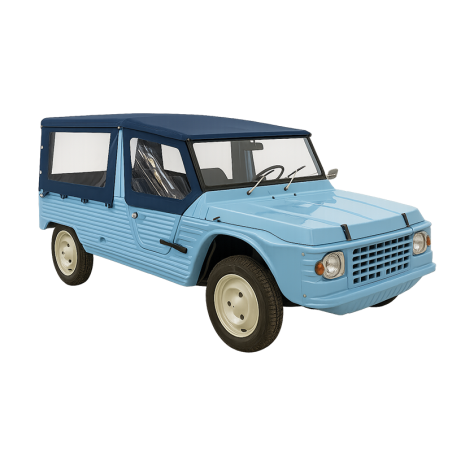 ENSEMBLE COMPLET TOILE COTON SYNTHÉTIQUE  6 PIÈCES + HOUSSE ROUE SECOURS