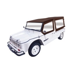 ENSEMBLE COMPLET BACHE TOILE PVC TRADITIONNEL POUR MEHARI