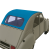 CAPOTE 2CV FERMETURE INTÉRIEURE
