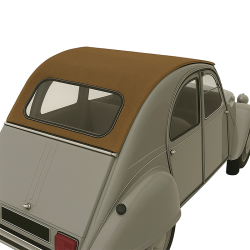 CAPOTE 2CV FERMETURE INTÉRIEURE