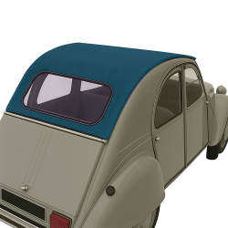 CAPOTE 2CV FERMETURE INTÉRIEURE
