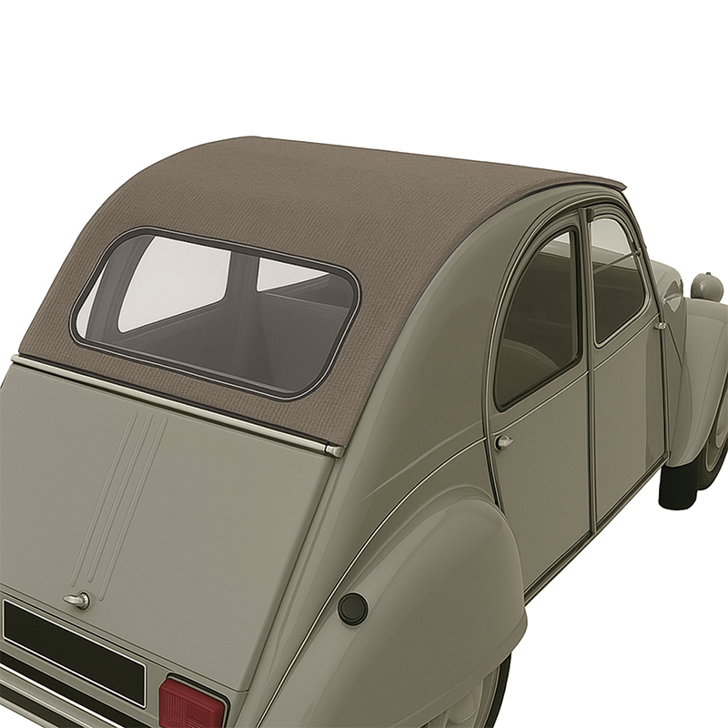 CAPOTE 2CV FERMETURE EXTÉRIEURE