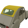 CAPOTE 2CV FERMETURE EXTÉRIEURE