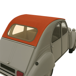 CAPOTE 2CV FERMETURE EXTÉRIEURE