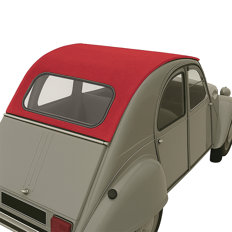 CAPOTE 2CV FERMETURE EXTÉRIEURE