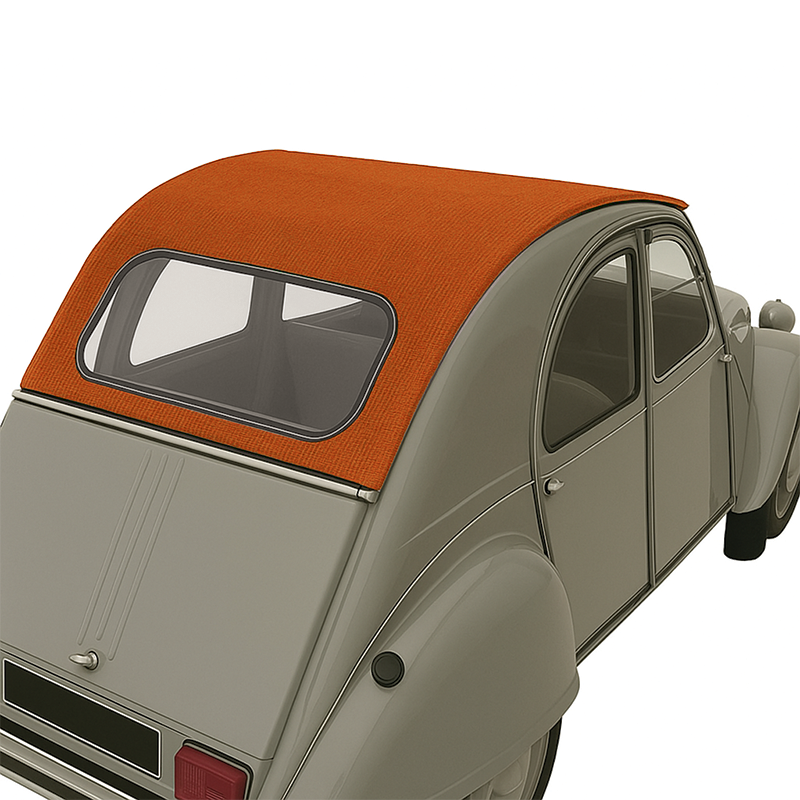 CAPOTE 2CV FERMETURE EXTÉRIEURE
