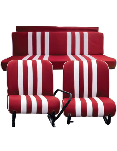 LOT DE 2 SIÈGES AVANT + ARRIÈRE MÉHARI SKAÏ...