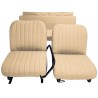 LOT DE 2 SIÈGES AVANT + BANQUETTE ARRIÈRE MÉHARI SIMILI UNI
