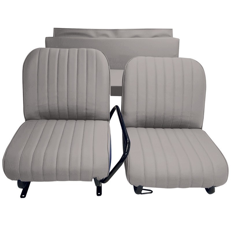 LOT DE 2 SIÈGES AVANT + BANQUETTE ARRIÈRE MÉHARI SIMILI UNI