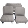 LOT DE 2 SIÈGES AVANT + BANQUETTE ARRIÈRE MÉHARI SIMILI UNI