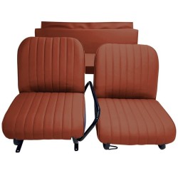 LOT DE 2 SIÈGES AVANT + BANQUETTE ARRIÈRE MÉHARI SIMILI UNI