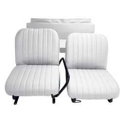 LOT DE 2 SIÈGES AVANT + BANQUETTE ARRIÈRE MÉHARI SIMILI UNI