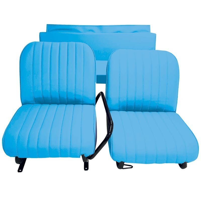 LOT DE 2 SIÈGES AVANT + BANQUETTE ARRIÈRE MÉHARI SIMILI UNI