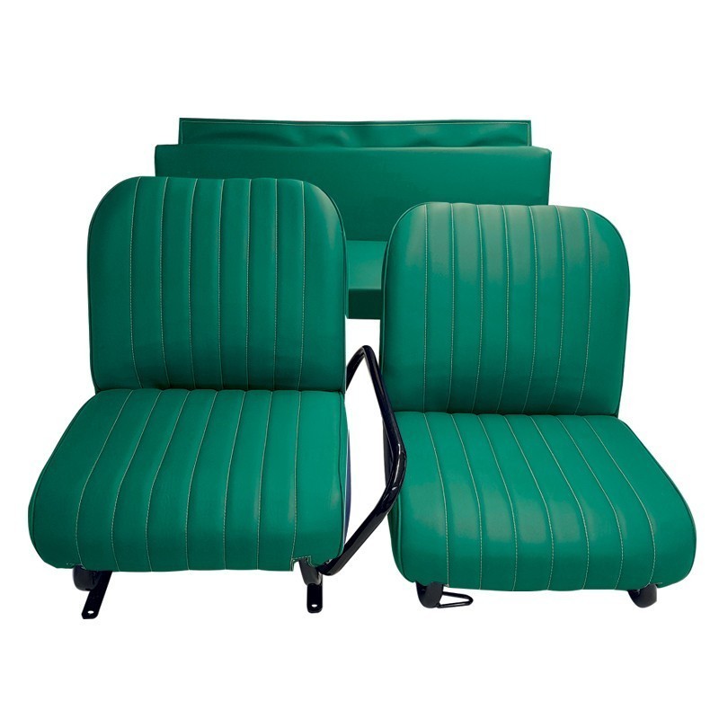 LOT DE 2 SIÈGES AVANT + BANQUETTE ARRIÈRE MÉHARI SIMILI UNI