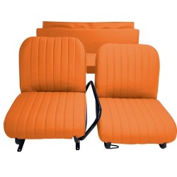 LOT DE 2 SIÈGES AVANT + BANQUETTE ARRIÈRE MÉHARI SIMILI UNI