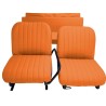 LOT DE 2 SIÈGES AVANT + BANQUETTE ARRIÈRE MÉHARI SIMILI UNI