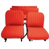 LOT DE 2 SIÈGES AVANT + BANQUETTE ARRIÈRE MÉHARI SIMILI UNI