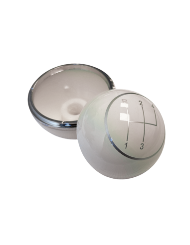 POMMEAU BLANC AVC PASSAGE DE VITESE ET ANNEAU...