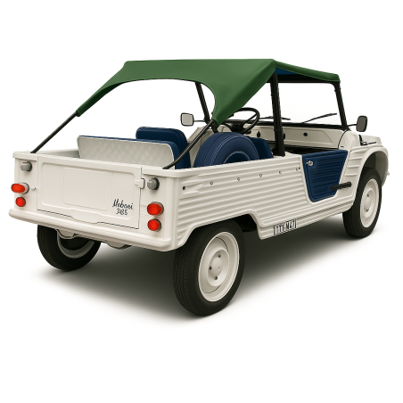 BÂCHE MÉDITERRANÉENNE MÉHARI + TRAVERSE - NOIR