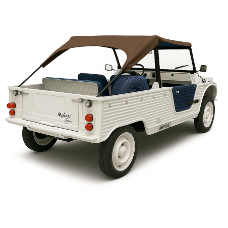 BÂCHE MÉDITERRANÉENNE MÉHARI + TRAVERSE - NOIR