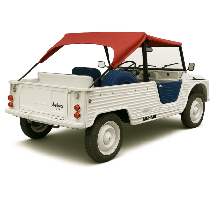 BÂCHE MÉDITERRANÉENNE MÉHARI + TRAVERSE - NOIR